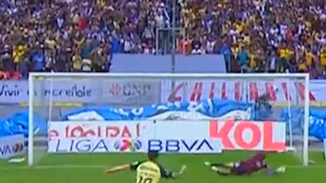 Preview image for Valdés' powerful penalty vs Puebla