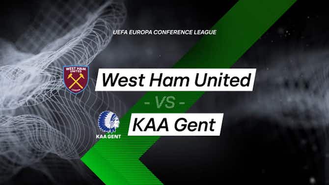 Vorschaubild für UEFA Conference League: West Ham United 4-1 Gent