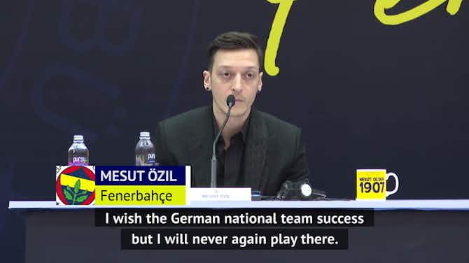 Preview image for Ozil rules out international football return for Germany
