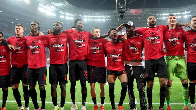 Preview image for Leverkusen pode ser primeiro clube invicto a conquistar uma tríplice coroa