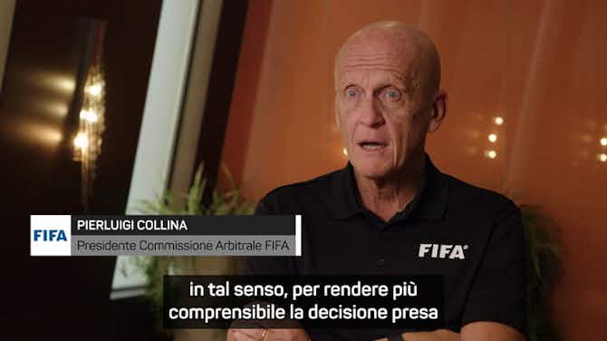 Anteprima immagine per Collina e il VAR spiegato ai tifosi: "Giusto chiarire le decisioni"