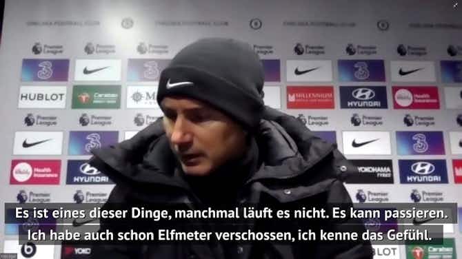 Vorschaubild für Lampard zu Werners verschossenem Elfer: Bin enttäuscht