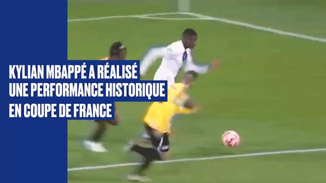 Image d'aperçu pour Le match historique de Mbappé en Coupe de France