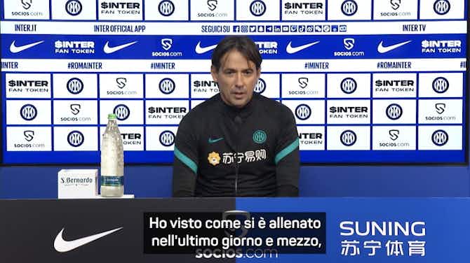 Anteprima immagine per Inter, Inzaghi: “Per Dzeko sarà una partita speciale. E su Lautaro…”