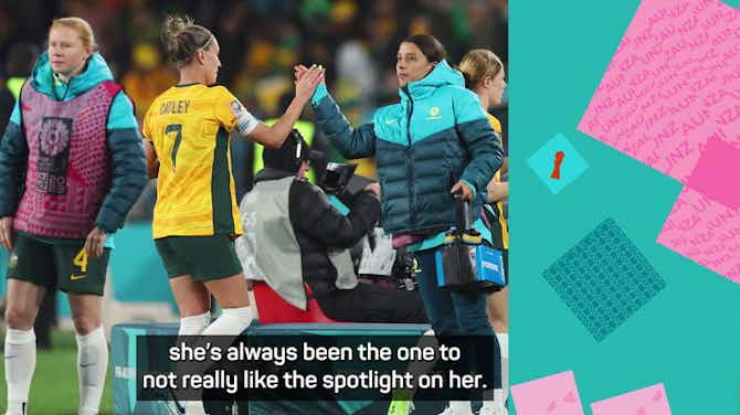 Preview image for Matildas 'heartbroken' for injured Kerr