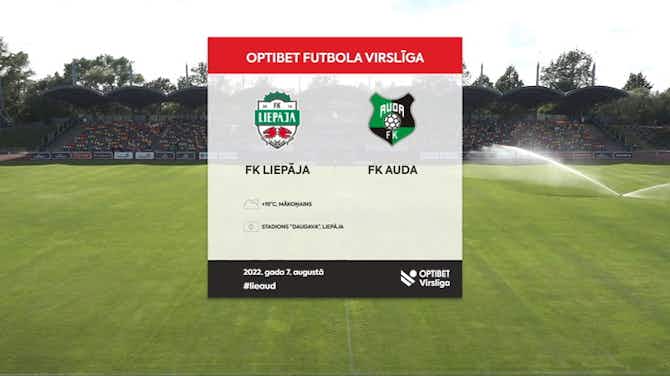 Imagen de vista previa para Latvian Virsliga: Liepāja 1-0 Auda