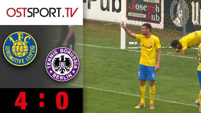 Vorschaubild für Regionalliga Nordost: Lokomotive Leipzig 4-0 TB Berlin