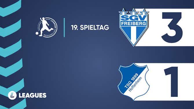 Vorschaubild für Regionalliga Südwest - SGV Freiberg 3:1 Hoffenheim II