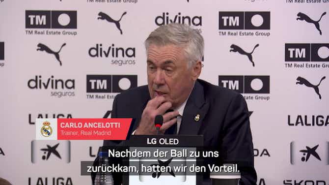 Imagem de visualização para Ancelotti: "Habe ich wirklich noch nie gesehen"