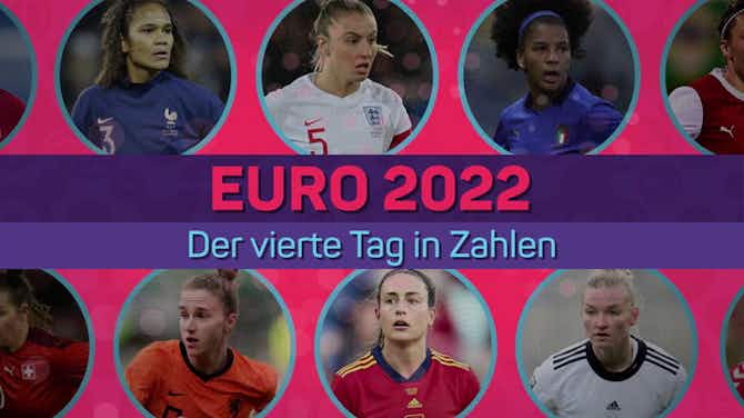 Vorschaubild für EM 2022: Der vierte Tag in Zahlen