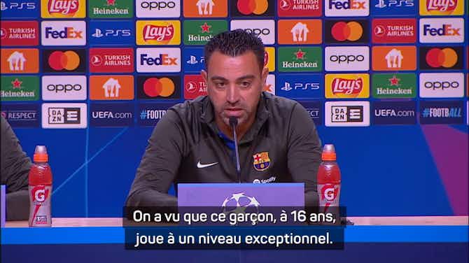 Anteprima immagine per Barcelone - Xavi ne veut pas comparer Yamal et Messi 