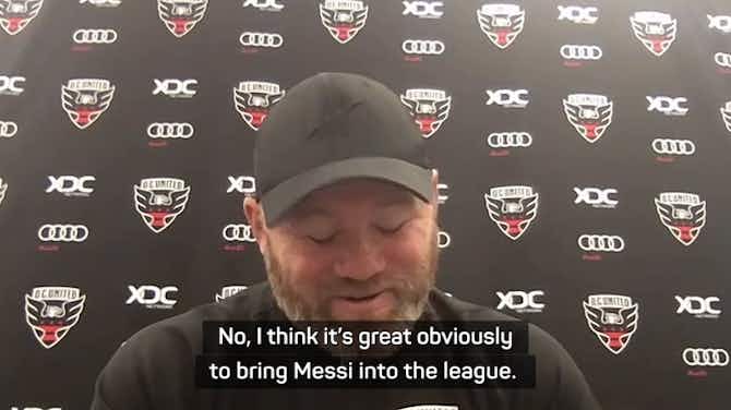 Vorschaubild für Messi's Miami move great for MLS - Rooney