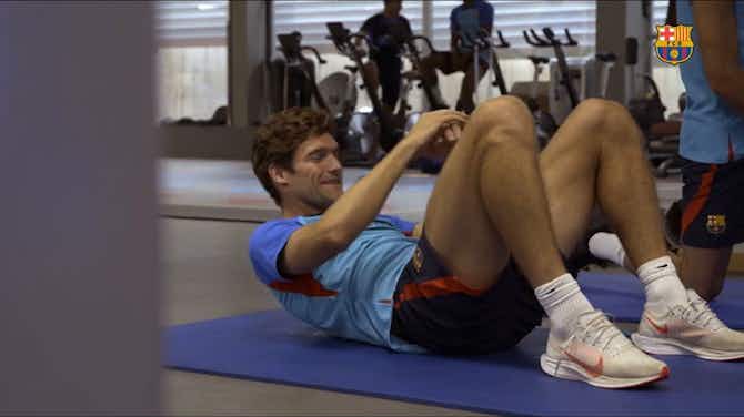 Preview image for Marcos Alonso extends his Barça contract for another year