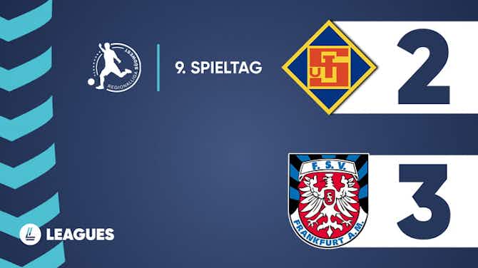 Vorschaubild für Regionalliga Südwest - TuS Koblenz 2:3 FSV Frankfurt