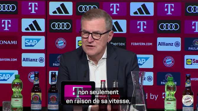 Image d'aperçu pour Bayern - Dreesen espère une issue rapide pour Davies