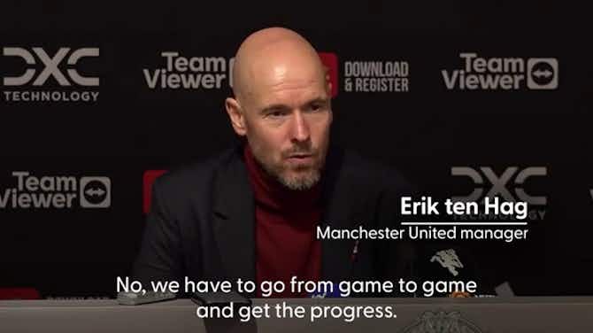 Preview image for Man United: ‘Belief is growing’ at club after Bournemouth win, Erik ten Hag says