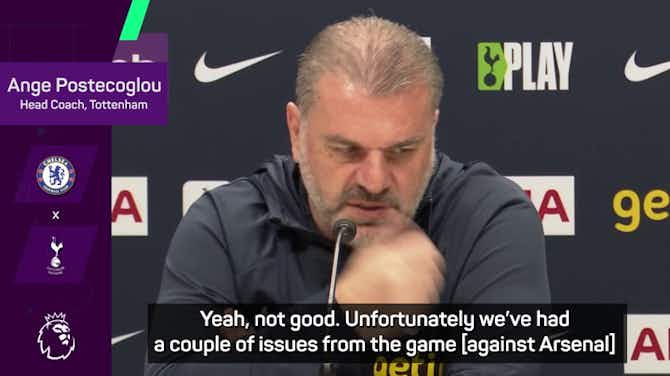 Anteprima immagine per Postecoglou reveals Werner and Davies out for the season