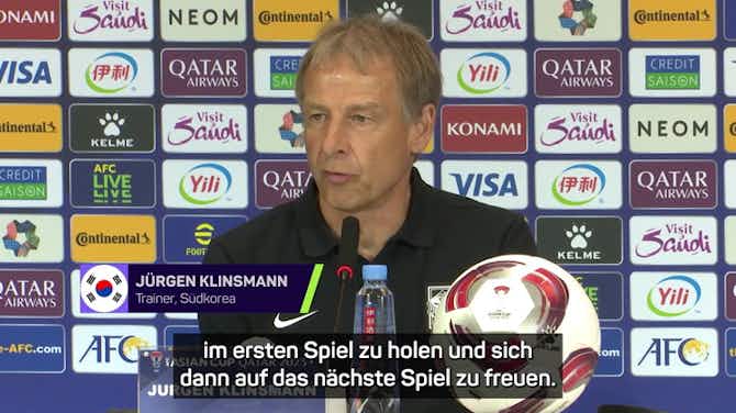 Vorschaubild für Klinsmann: Schiedsrichter hat es "übertrieben"