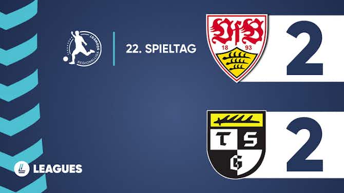 Vorschaubild für Regionalliga Südwest - VfB Stuttgart II 2:2 TSG Balingen