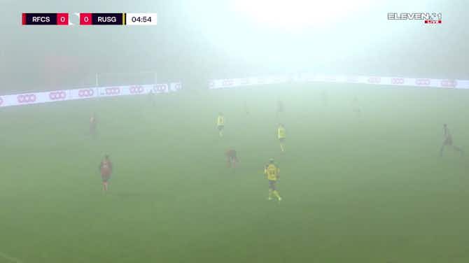 Preview image for Can't see the ball! Messy game with heavy fog in Belgium
