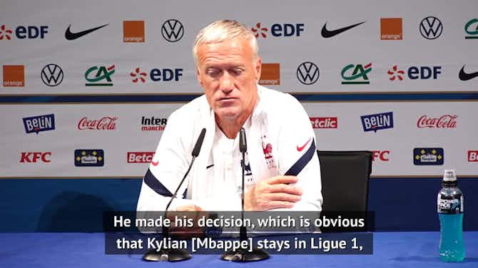 Preview image for Mbappe staying at PSG good for France - Deschamps