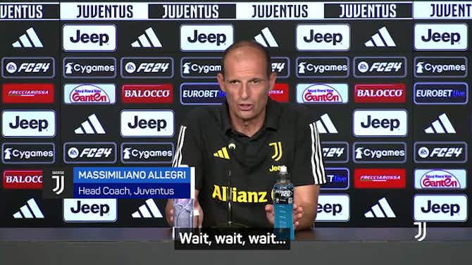 Preview image for Allegri clashes with journalist over Juventus injuries