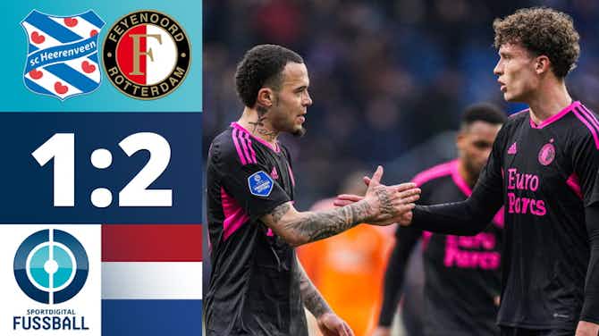 Vorschaubild für Kracher-Tor! - Feyenoord bleibt an der Spitze | SC Heerenveen - Feyenoord Rotterdam