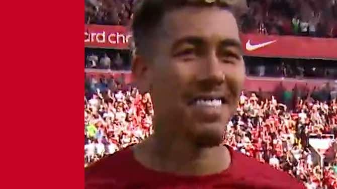 Preview image for Roberto Firmino's Liverpool send off at Anfield