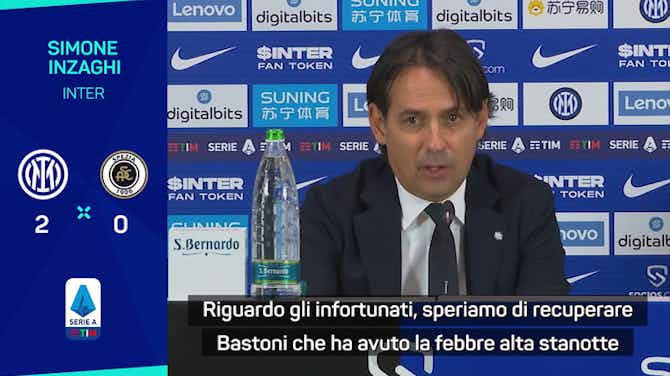 Anteprima immagine per Inzaghi verso Roma: "Bastoni e de Vrij sì, Darmian no"