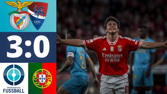 Vorschaubild für Benfica Lissabon siegt souverän gegen FC Gil Vicente! | Benfica Lissabon - FC Gil Vicente