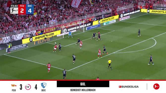 Preview image for Union Berlin - Bochum 3 - 4 | GOL - Benedict Hollerbach