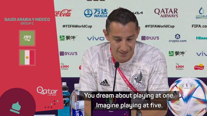 Preview image for 'You dream about playing in one' - Guardado on appearing in five World Cups