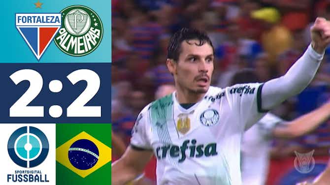 Vorschaubild für Zweifach-Comeback! Palmeiras rettet einen Punkt und die Tabellenführung | Fortaleza EC - Palmeiras