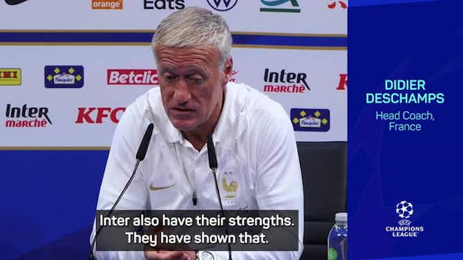 Preview image for Deschamps unsure if he is happy with City dominance