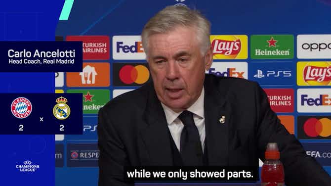 Preview image for Ancelotti settles for 'good result' in Munich