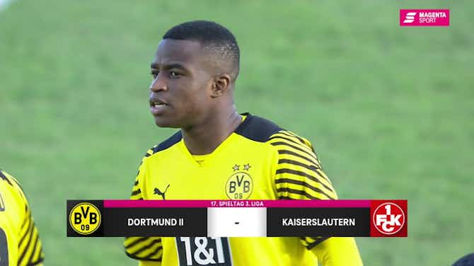 Vorschaubild für Borussia Dortmund II - 1. FC Kaiserslautern (Highlights)