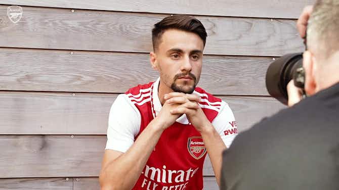 Preview image for Behind the scenes: Fabio Vieira's first day at Arsenal