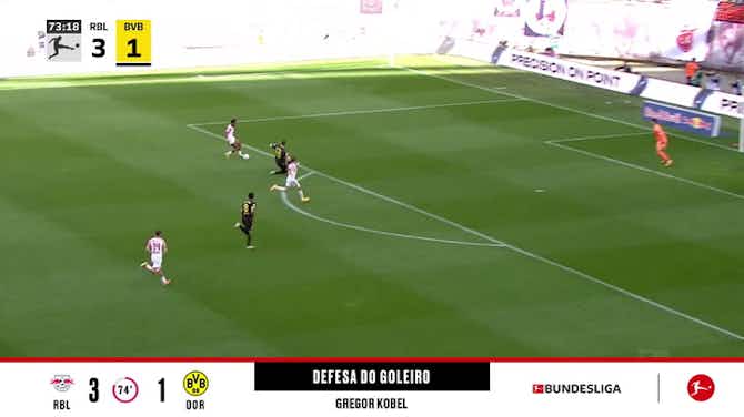 Vorschaubild für Gregor Kobel with a Goalkeeper Save vs. RB Leipzig