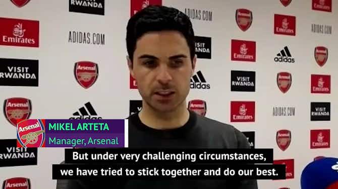 Preview image for Arteta ends season feeling sad as Arsenal end 25 years in Europe