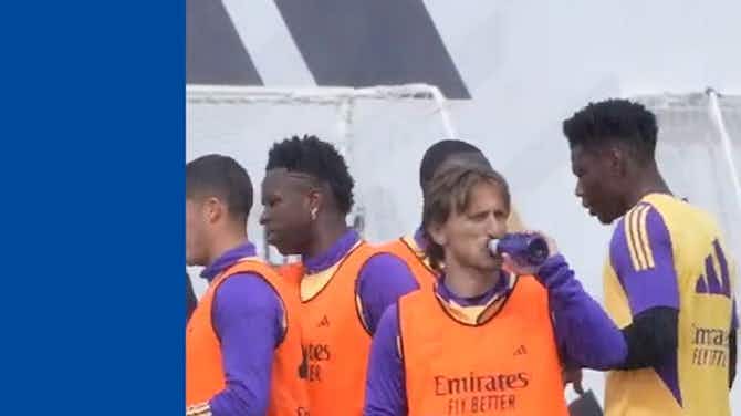 Vorschaubild für Real Madrids Nationalspieler sind zurück im Training