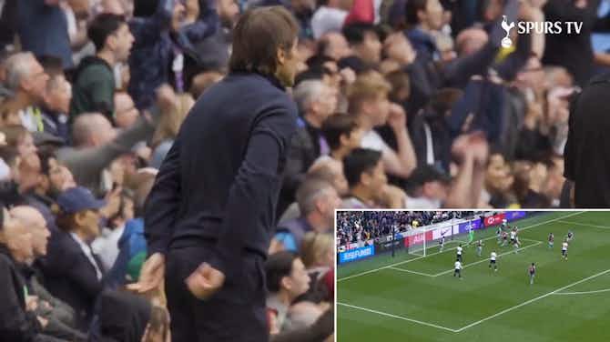 Preview image for Conte cam: High emotions as Spurs move into top four