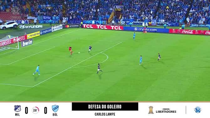 Imagem de visualização para Millonarios - Bolívar 0 - 0 | DEFESA DO GOLEIRO - Carlos Lampe