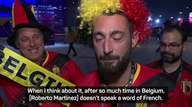 Preview image for 'It won't be difficult to find someone better!' - Belgium fans glad to Martinez go