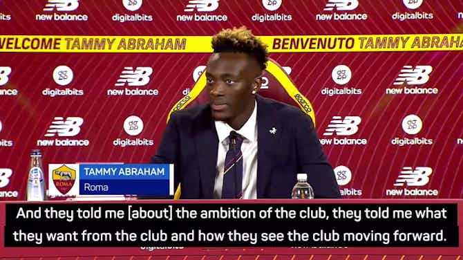 Preview image for Mourinho's Roma 'vision' inspired Abraham move