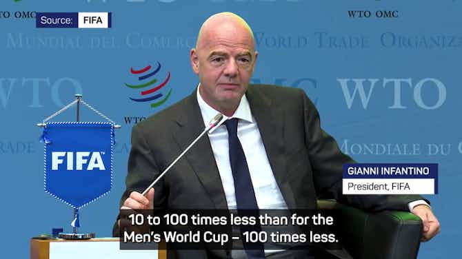 Preview image for Infantino threatens European blackout for Women's World Cup