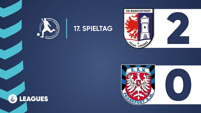 Vorschaubild für Regionalliga Südwest - SG Barockstadt 2:0 FSV Frankfurt