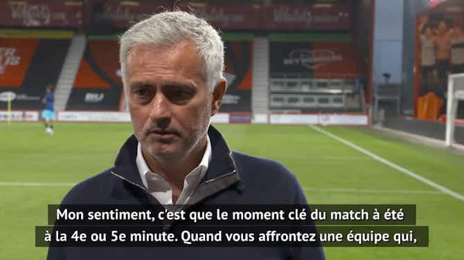 Image d'aperçu pour 34e j. - Mourinho : "Le moment clé à été en tout début de match"