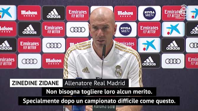 Anteprima immagine per Zidane snobba CR7: "Vinciamo grazie alla squadra"