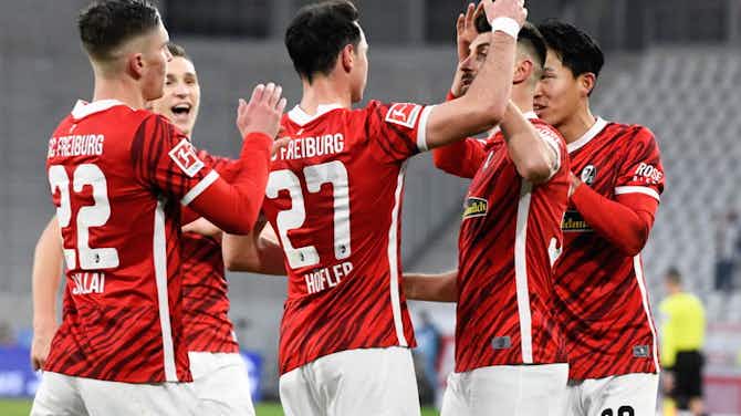 Vorschaubild für Sieg gegen Leverkusen: Freiburg geht als dritte Kraft ins neue Jahr