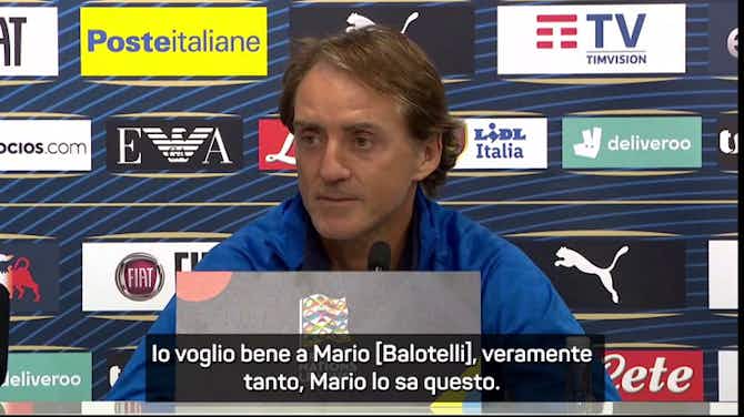 Anteprima immagine per Mancini: "Balotelli? Tutto può accadere, ma dobbiamo puntare sui giovani"